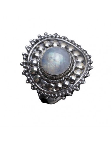 Pierre de Lune arc-en-ciel bague ''Dia'' acheter en ligne