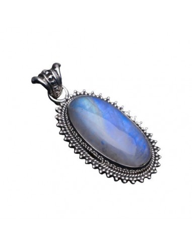 Pendentif Pierre de Lune Bleue ''Bohemia'' commande en ligne