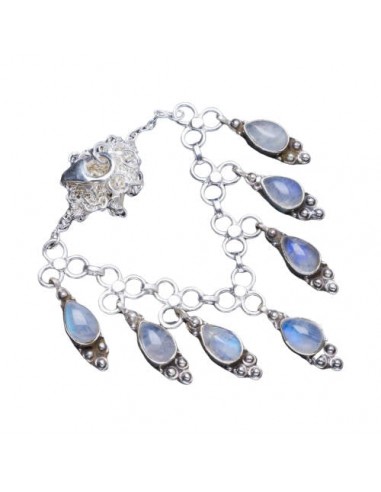 Collier Femme Pierre de Lune ''Eternelle'' votre restaurant rapide dans 