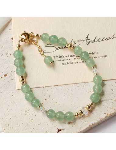 Bracelet En Perles Naturelles D'Aventurine 2023