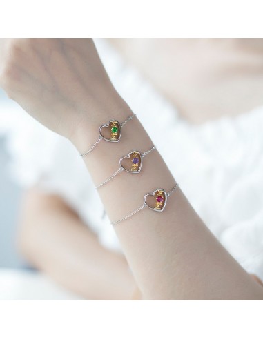 Bracelet Cœur Maman (Mois de Naissance) suggérées chez