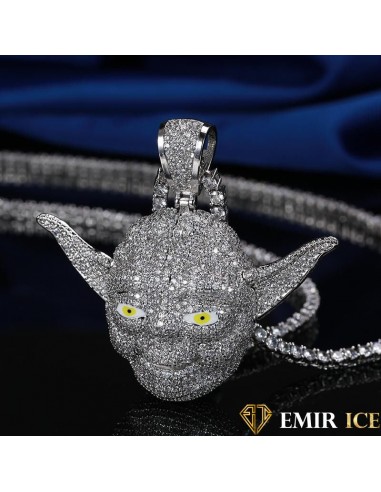 PENDENTIF MAÎTRE YODA - COLLIER DE QUAVO DES MIGOS livraison gratuite