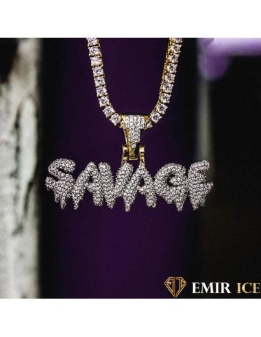 COLLIER PENDENTIF SAVAGE le des métaux précieux