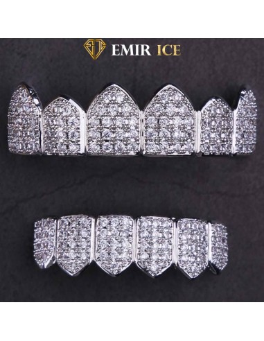 GRILLZ EMIR LUXURY OR BLANC meilleur choix