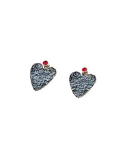 Boucles d'oreilles Coeur s'inspire de l'anatomie humaine